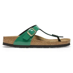 Fashion Birkenstock Gizeh Patent Digital Green