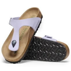 Hot Birkenstock Gizeh Soft Birki Vegan Purple Fog