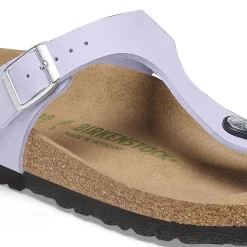 Hot Birkenstock Gizeh Soft Birki Vegan Purple Fog