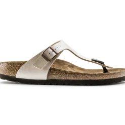 Shop Birkenstock Gizeh Graceful Pearl White
