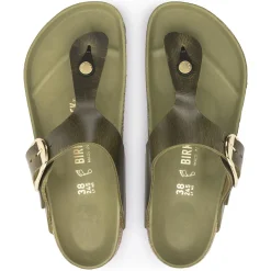 Best Sale Birkenstock Gizeh Big Buckle Olive Green
