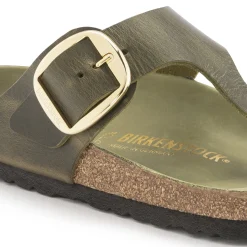 Best Sale Birkenstock Gizeh Big Buckle Olive Green