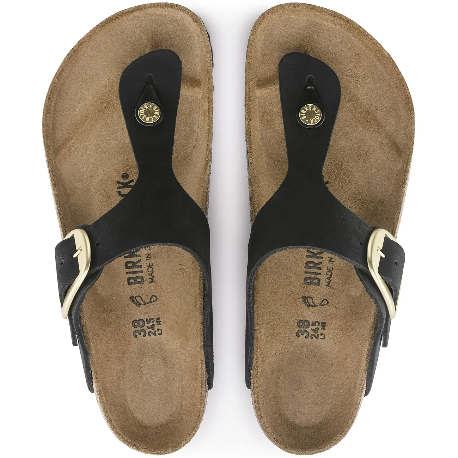 Store Birkenstock Gizeh Big Buckle Black