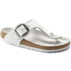 Fashion Birkenstock Gizeh Big Buckle White