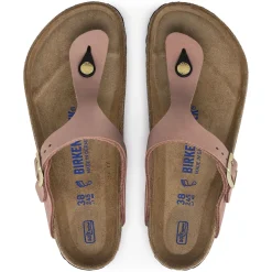 Hot Birkenstock Gizeh Lit De Pied Souple Old Rose