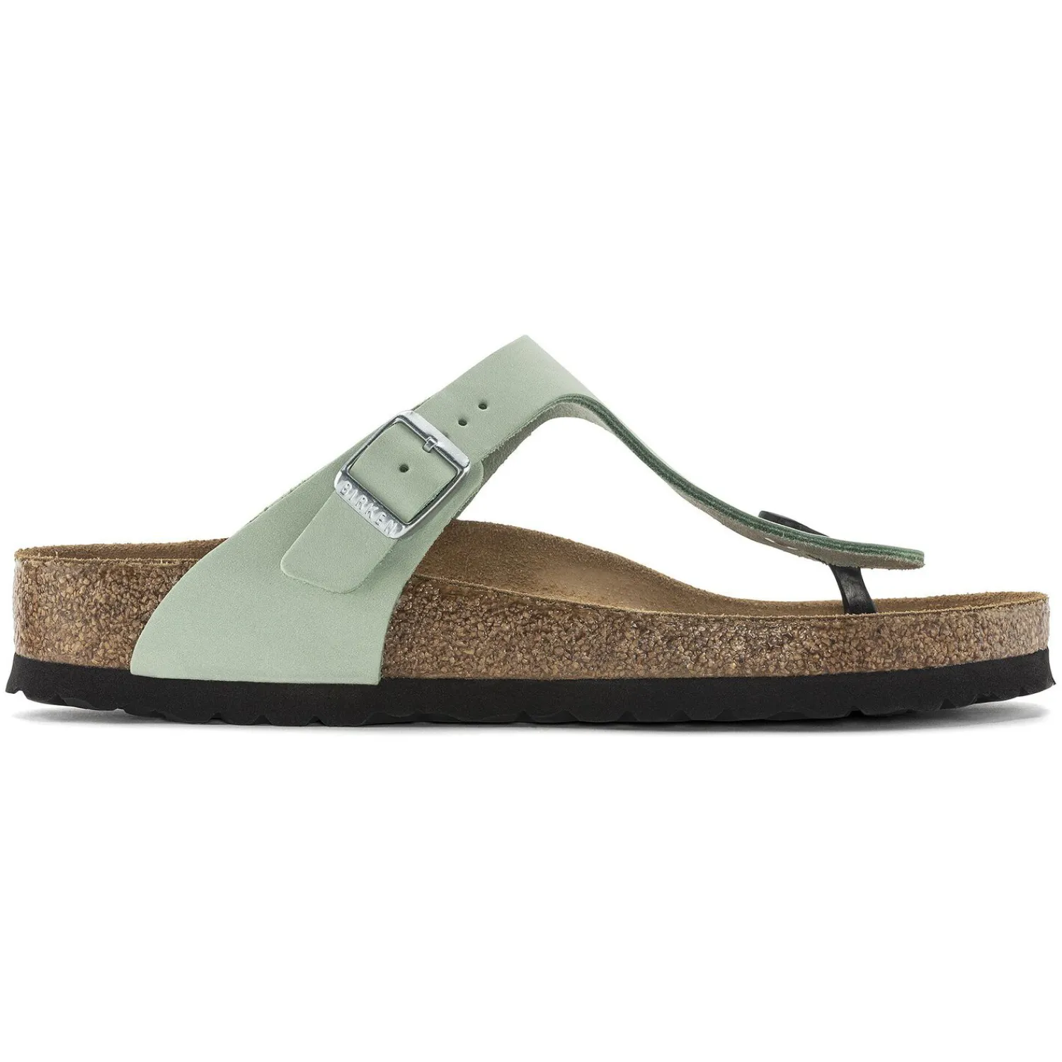 Sale Birkenstock Gizeh Lit De Pied Souple Matcha