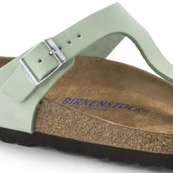 Sale Birkenstock Gizeh Lit De Pied Souple Matcha