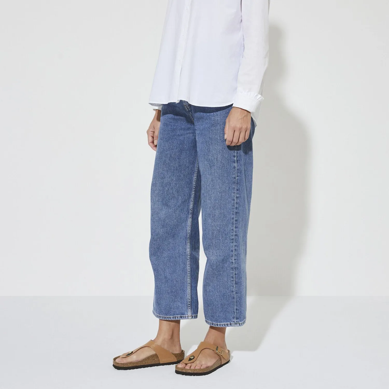 Shop Birkenstock Gizeh Vegan Pecan