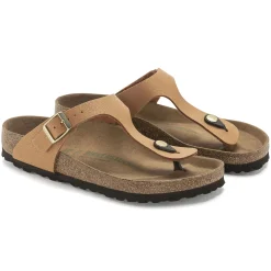 Shop Birkenstock Gizeh Vegan Pecan
