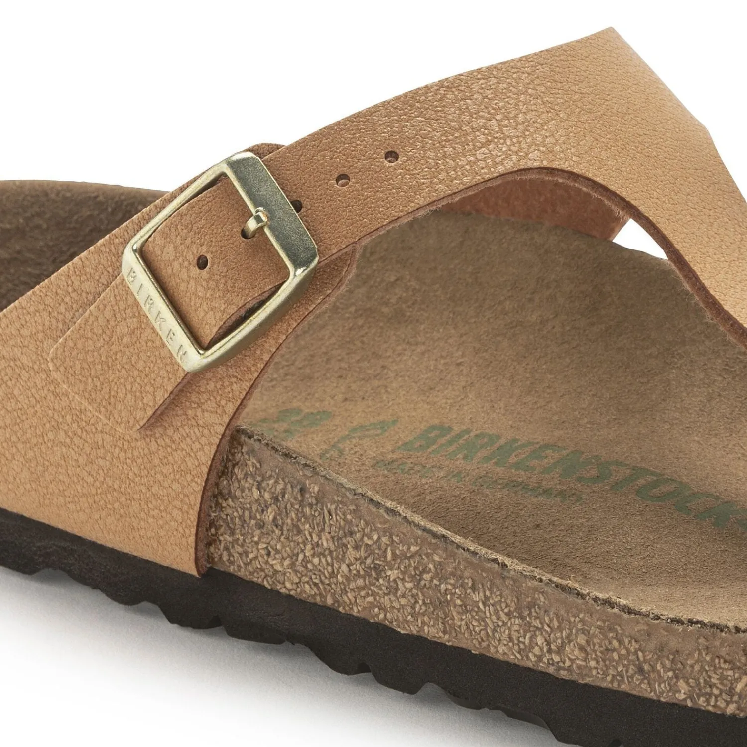 Shop Birkenstock Gizeh Vegan Pecan