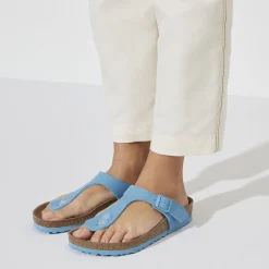 Best Sale Birkenstock Gizeh Vegan Blau