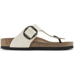 Clearance Birkenstock Gizeh Vegan Big Buckle Eggshell