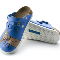 Best Birkenstock Kay Sl Dog Blue Background
