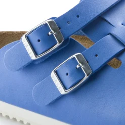 Best Birkenstock Kay Sl Dog Blue Background