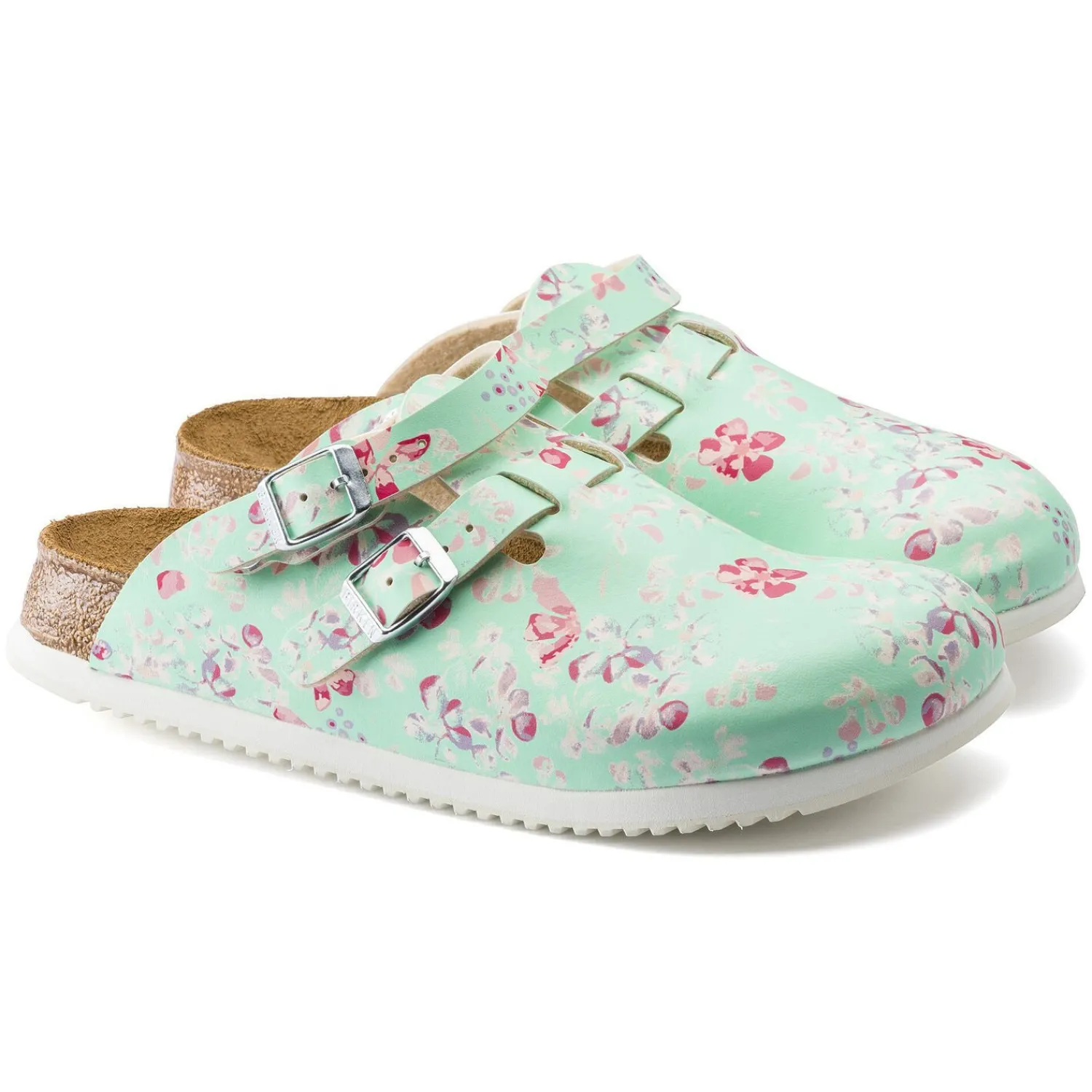 Discount Birkenstock Kay Sl Flower Field Mint