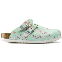 Discount Birkenstock Kay Sl Flower Field Mint