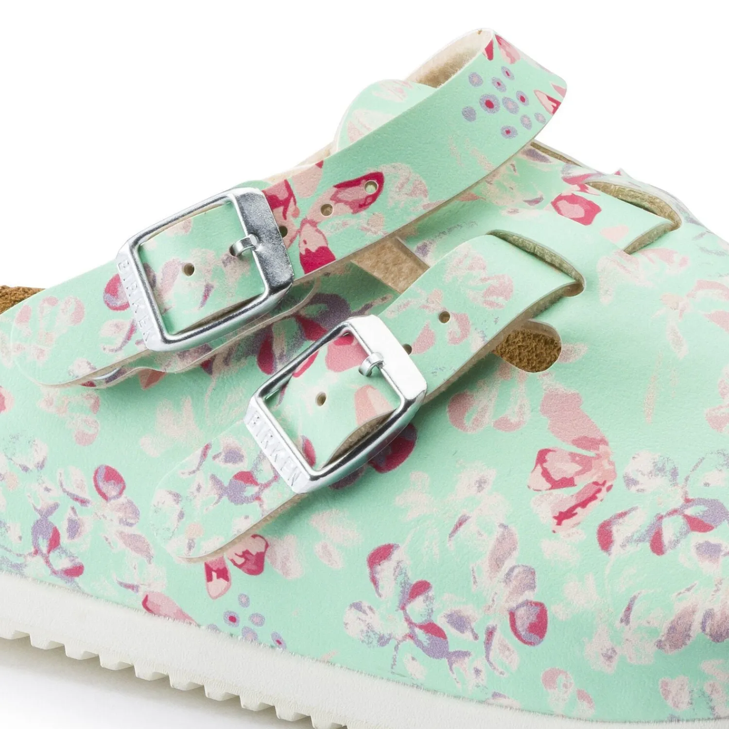 Discount Birkenstock Kay Sl Flower Field Mint