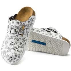 Clearance Birkenstock Kay Sl Paisley Black/White