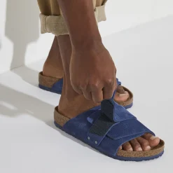 Flash Sale Birkenstock Kyoto Desert Buck Indigo Blue