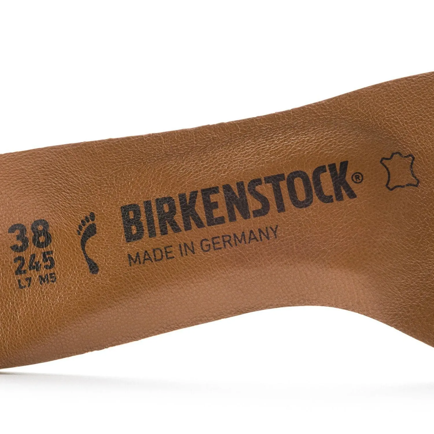 Best Birkenstock Lit De Pied Comfort En Cuir Sans Orteils Brown