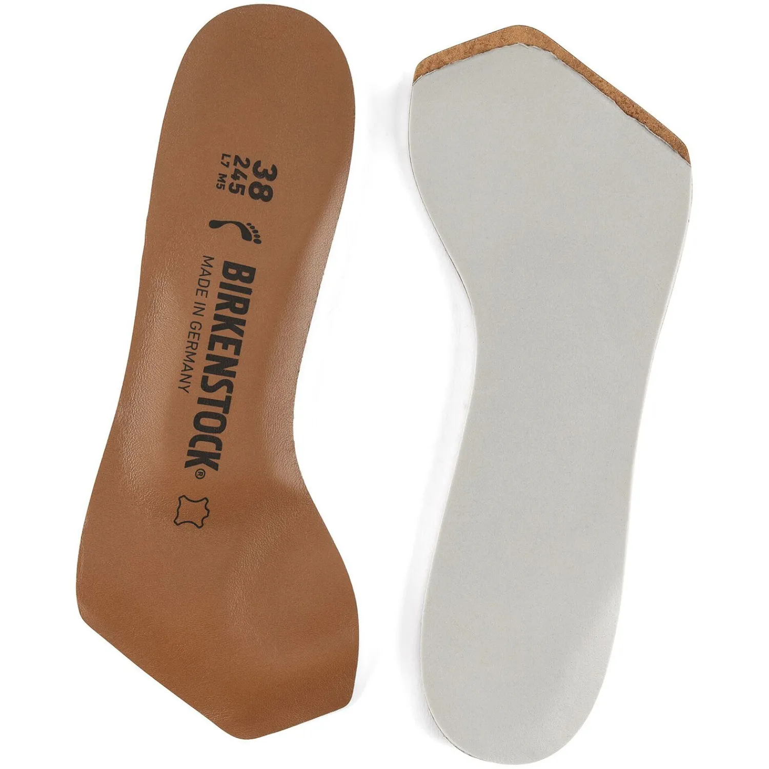 Best Birkenstock Lit De Pied Comfort En Cuir Sans Orteils Brown