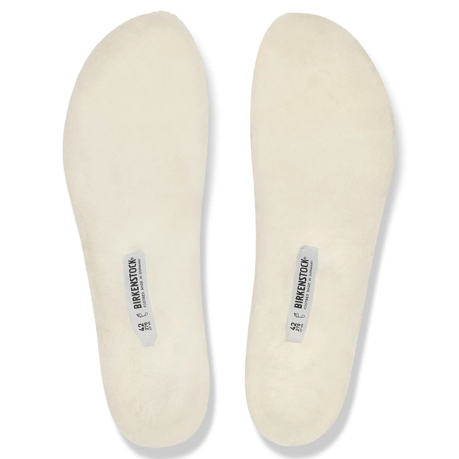 Online Birkenstock Lit De Pied De Rechange Sandshell/Creme