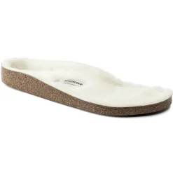 Hot Birkenstock Lit De Pied De Rechange Zermatt/Andermatt En Fourrure D'Agneau White