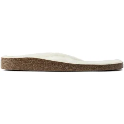 Hot Birkenstock Lit De Pied De Rechange Zermatt/Andermatt En Fourrure D'Agneau White