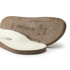Hot Birkenstock Lit De Pied De Rechange Zermatt/Andermatt En Fourrure D'Agneau White