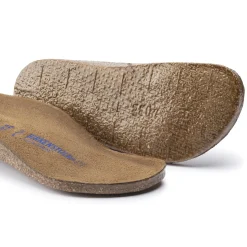 Discount Birkenstock Lit De Pied Zermatt Kids Souple Sandshell/Creme