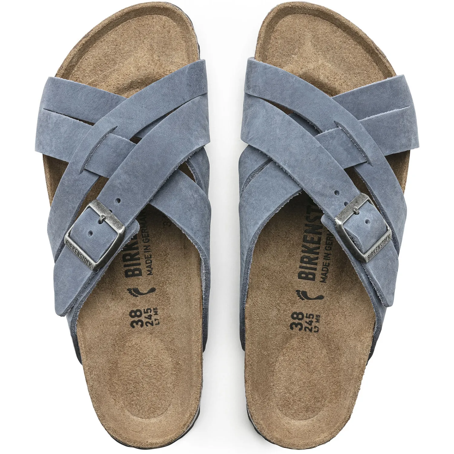 Clearance Birkenstock Lugano Dusty Blue
