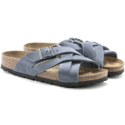 Clearance Birkenstock Lugano Dusty Blue