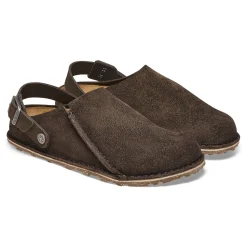 Sale Birkenstock Lutry Premium Suede Espresso