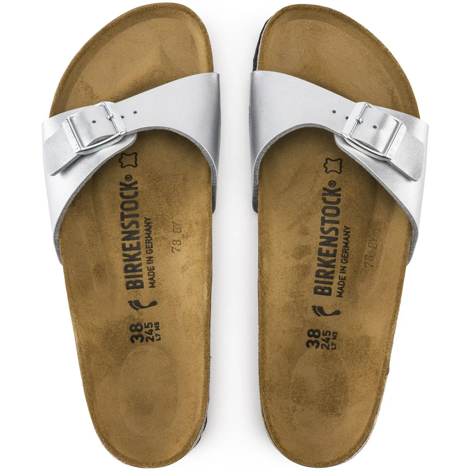 Outlet Birkenstock Madrid Silver