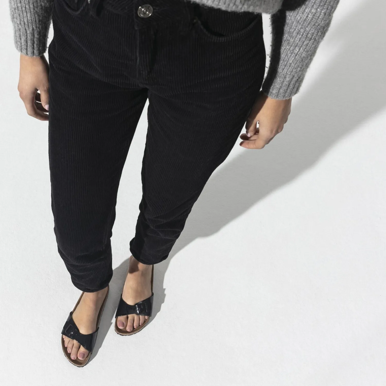 Cheap Birkenstock Madrid Black Patent