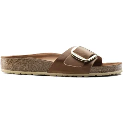 Cheap Birkenstock Madrid Big Buckle Cognac