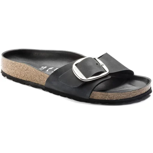 Shop Birkenstock Madrid Big Buckle Black