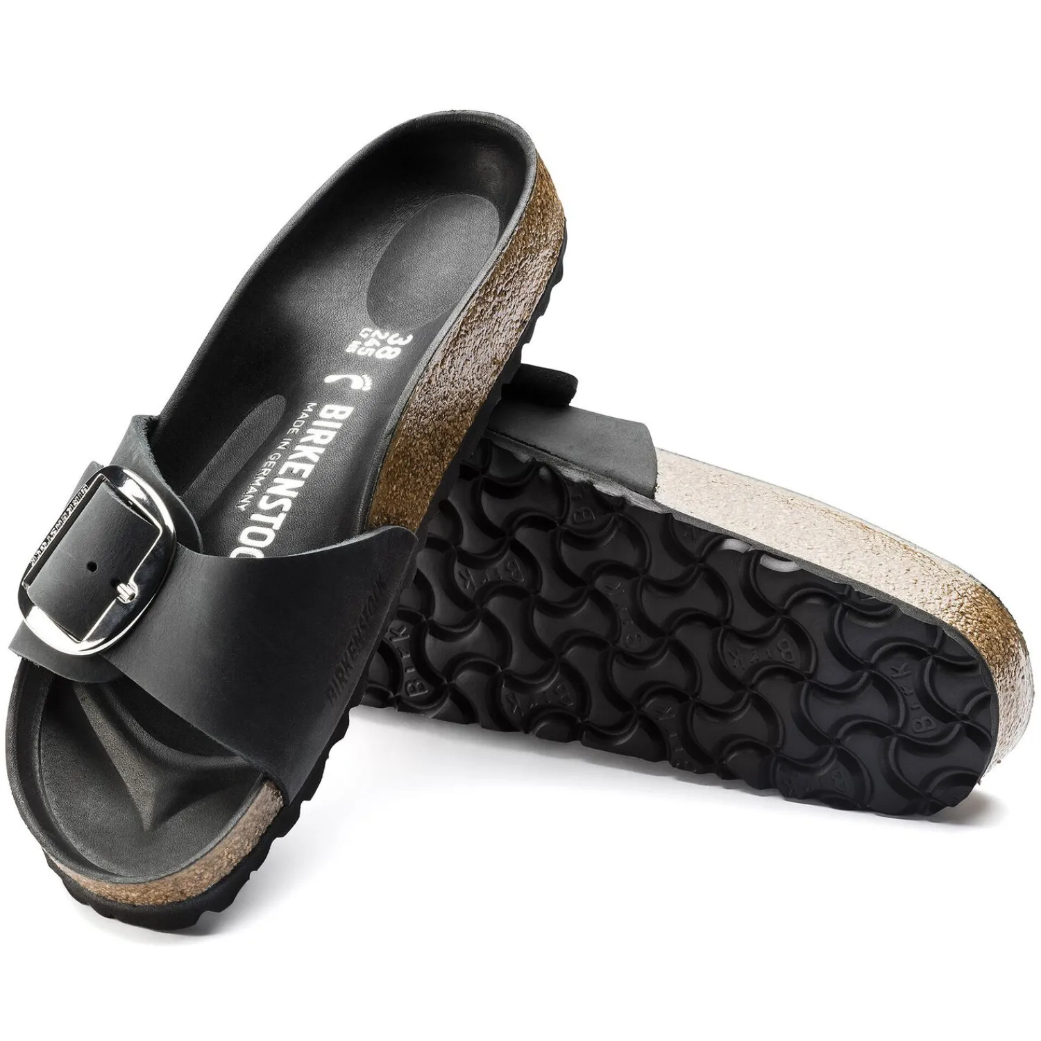 Shop Birkenstock Madrid Big Buckle Black