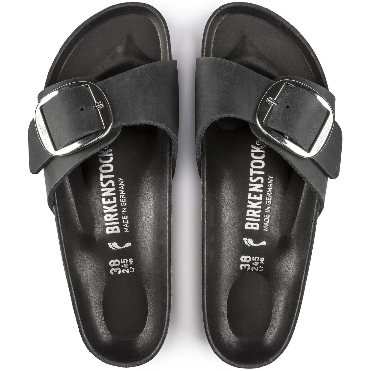 Shop Birkenstock Madrid Big Buckle Black