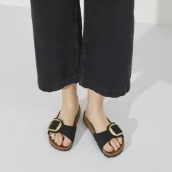 Best Sale Birkenstock Madrid Big Buckle Black