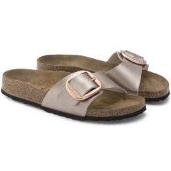 Shop Birkenstock Madrid Big Buckle Copper