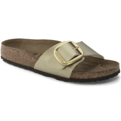 Discount Birkenstock Madrid Big Buckle Gold