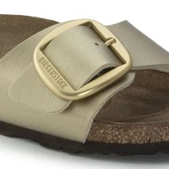 Discount Birkenstock Madrid Big Buckle Gold