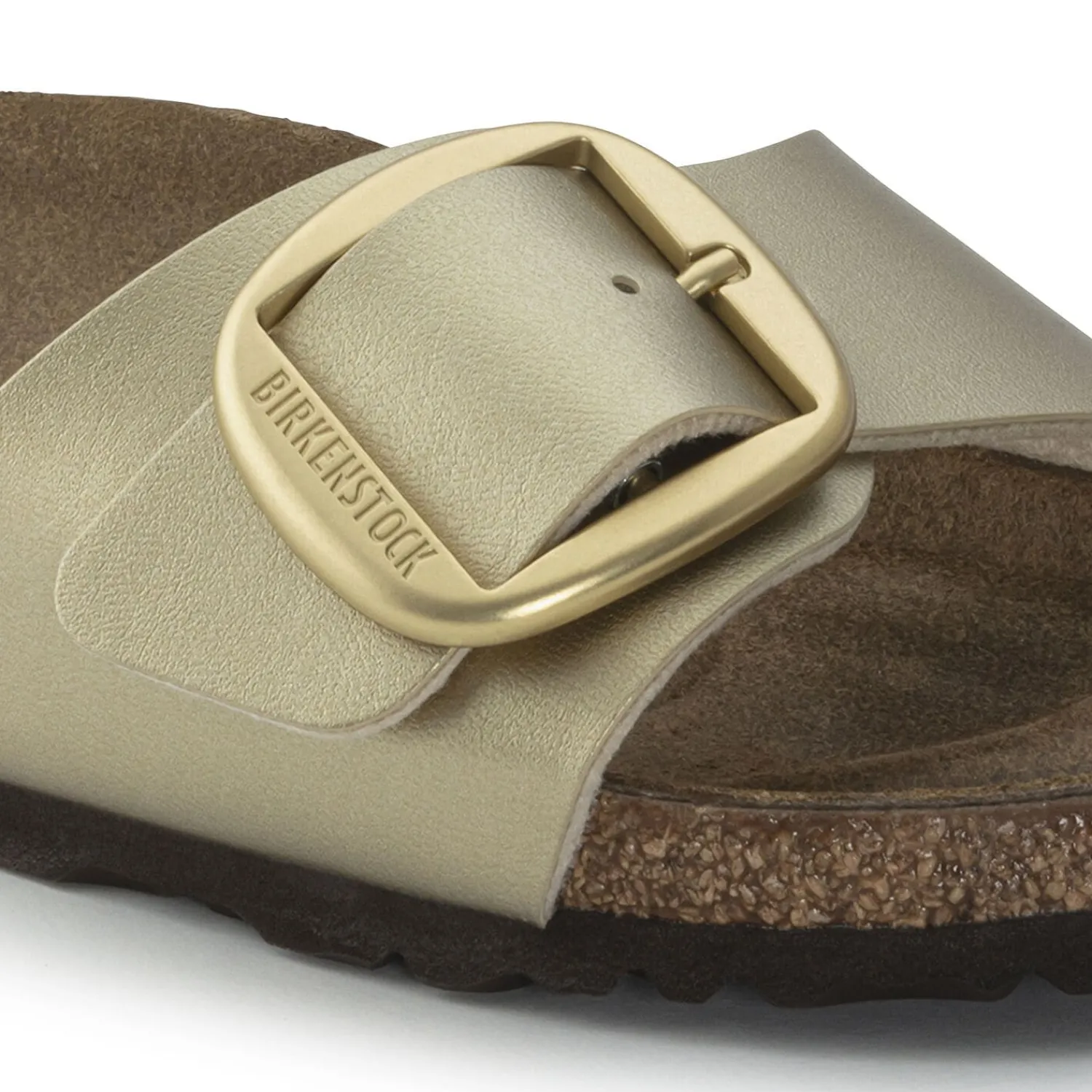 Discount Birkenstock Madrid Big Buckle Gold