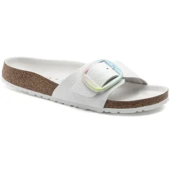 Discount Birkenstock Madrid Big Buckle White