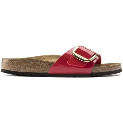 Flash Sale Birkenstock Madrid Big Buckle Patent Cherry