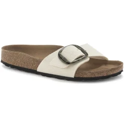 Discount Birkenstock Madrid Vegan Big Buckle Eggshell