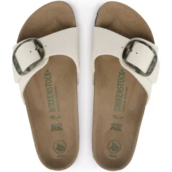 Discount Birkenstock Madrid Vegan Big Buckle Eggshell
