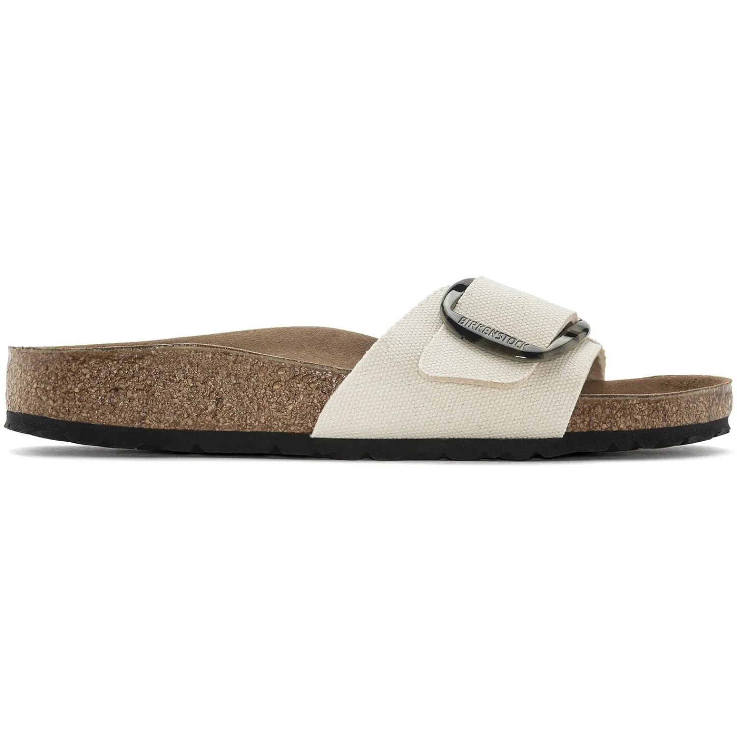Discount Birkenstock Madrid Vegan Big Buckle Eggshell