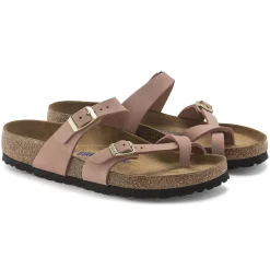 Clearance Birkenstock Mayari Lit De Pied Souple Old Rose